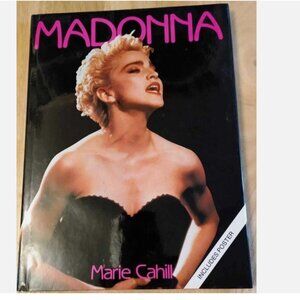 MADONNA Marie Cahill book HARDCOVER * POSTER INCLUDED * Hong Kong